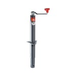 Bulldog 2,000 lb Round A‑Frame Topwind Trailer Jack & 12.5K Collar‑Lok™ Coupler Bulldog 2000 lb Round A‑Frame Topwind Trailer Jack with 12.5K Collar‑Lok™ Coupler for 2‑5/16″ Ball