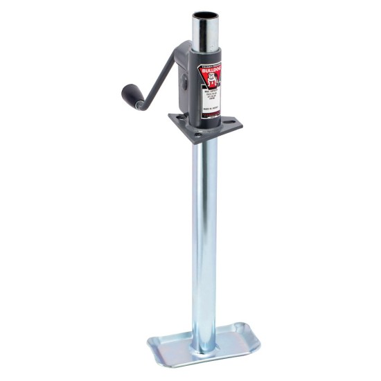 Bulldog 750 lb A-Frame Trailer Jack & Collar-Lok Coupler Bundle Bulldog 750 lb A-Frame Trailer Jack with Bracket Disc Foot and 12.5K Collar-Lok Coupler