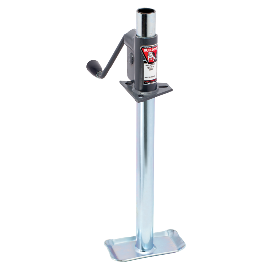 750 lbs. A-Frame & Bolt-On Trailer Jack with 1200 lb Capacity A-Frame trailer jack with 1200 lb lift capacity and sidewind handle crank