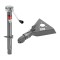 Bulldog 5K Trailer Jack & 5K Collar‑Lok Coupler Bundle Bulldog 5K A‑Frame Sidewind Trailer Jack with 5K Collar‑Lok 2‑Inch Coupler Bundle