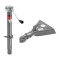 Bulldog 5K Jack & 7K Collar‑Lok Coupler Trailer Bundle Bulldog 5K A‑Frame Trailer Jack with 7K Collar‑Lok Coupler – 15″ Lift Side‑Wind Bundle