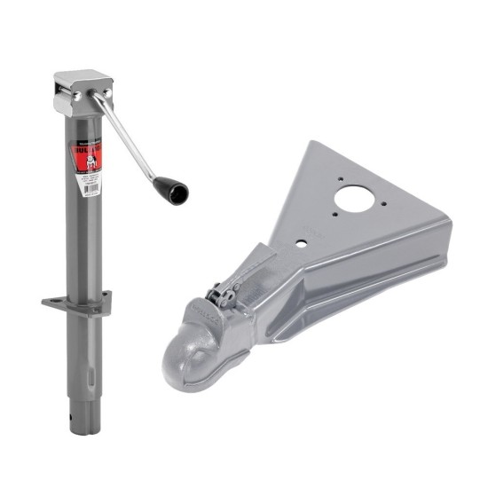 Bulldog 5K Sidewind A-Frame Jack & 15K Cast-Head Coupler for 2-5/16″ Ball Bulldog 5K Sidewind A-Frame Trailer Jack with 15K Cast-Head Coupler for 2-5/16″ Ball