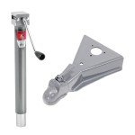 Bulldog 5K A-Frame Trailer Jack 15K Cast Head Coupler Bulldog 5K A-Frame Trailer Jack with 15K Cast Head Coupler for 2-5/16" Ball