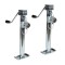 Bulldog 5,000 lb Sidewind Pipe Mount Swivel Jack – 15 Inch Lift Bulldog 5K Pipe Mount Swivel Trailer Jack with Sidewind Handle and 15" Lift