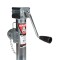 Bulldog 5,000 lb Sidewind Pipe Mount Swivel Jack – 15 Inch Lift Bulldog 5K Pipe Mount Swivel Trailer Jack with Sidewind Handle and 15" Lift
