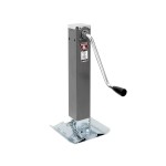 Bundle of 10 Bulldog 10,000 lb Square Trailer Jacks Sidewind 10″ Lift Footplate