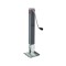 Bulldog 10K square trailer jack 15″ lift sidewind footplate 2-pack bundle