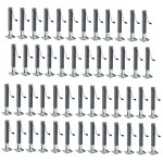 Bulldog 10K Square Trailer Jack with Footplate and Sidewind Handle – 15" Lift