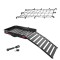CURT Aluminum Hitch Cargo Carrier Bundle (Ramp + Net + Lock) CURT 50x30.5 Aluminum Hitch Carrier with Ramp, Cargo Net, and Lock