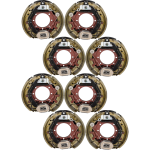 Lippert 8-Pack 12.25 x 3.38 10K Self-Adjusting Electric Trailer Brake Assemblies
