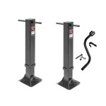 Bulldog 90,000 lbs. Tandem Landing Gear Trailer Jacks 17" Lift Fixed Leg AAR & TTMA rated Weld-On w/ Crank Bulldog 90,000 lbs. Tandem Landing Gear Trailer Jacks 17" Lift Fixed Leg AAR & TTMA rated Weld-On w/ Crank