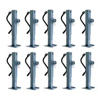 Bulldog 10-pack 12K square trailer jacks with sidewind handle