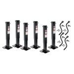 182701 182701 182701 182701 VIP 1 Trailer Jack Package 25K Rating Per Jack w/ Handles