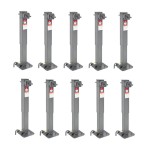 Bulldog 12K 2-Speed Square Trailer Jack Planetary Gearbox 26″ Lift Pack of 10 Bulldog 12K Two-Speed Square Trailer Jack with Planetary Gearbox Pack of 10