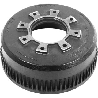 Lippert trailer hub and drum, cast iron construction, 8 on 6-1/2 inch bolt pattern