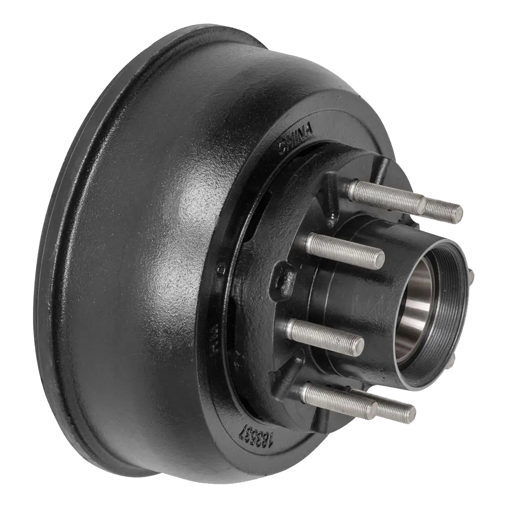 Lippert 10,000 lb Brake Drum 6‑Pack – 12‑1/4″ × 3‑3/8″ Electric/Hydraulic, Dexter/Al‑Ko Compatible lippert 10k trailer brake drum 6‑pack 12‑1/4x3‑3/8 8x6.5 5/8 studs electric hydraulic dexter alko rockwell compatible