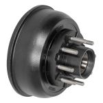 Lippert 10,000 lb Brake Drum 6‑Pack – 12‑1/4″ × 3‑3/8″ Electric/Hydraulic, Dexter/Al‑Ko Compatible lippert 10k trailer brake drum 6‑pack 12‑1/4x3‑3/8 8x6.5 5/8 studs electric hydraulic dexter alko rockwell compatible