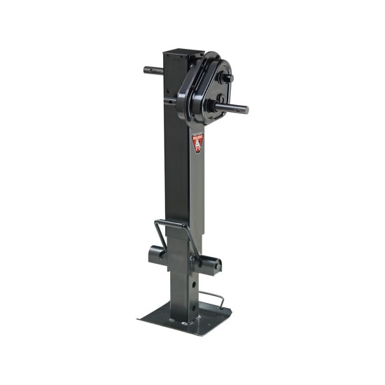 Bulldog Twin Cam 25K 2-Speed Square Trailer Jack Bundle Bulldog Twin Cam 2-Speed Square Trailer Jack 25K 2-Pack