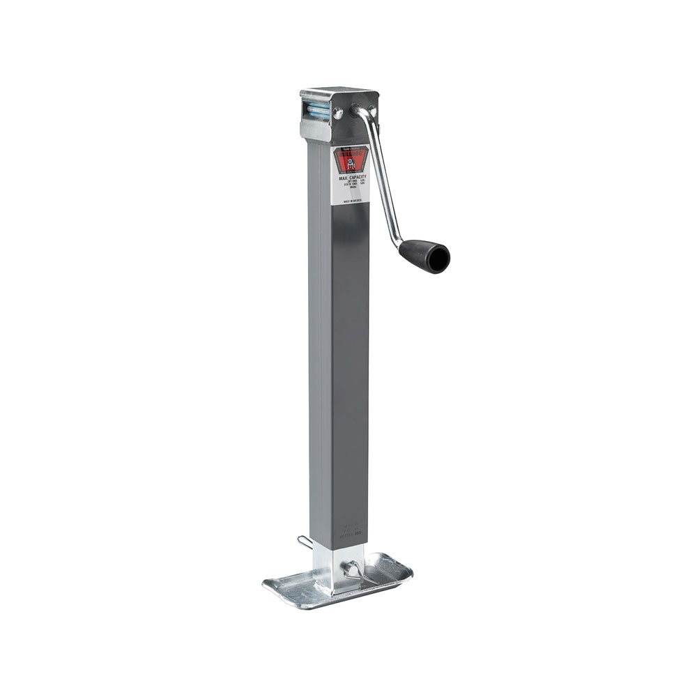 4-Pack Bulldog 5,000 lb Square Trailer Jacks Sidewind Footplate Bulldog 5K square trailer jack sidewind footplate bundle of 4