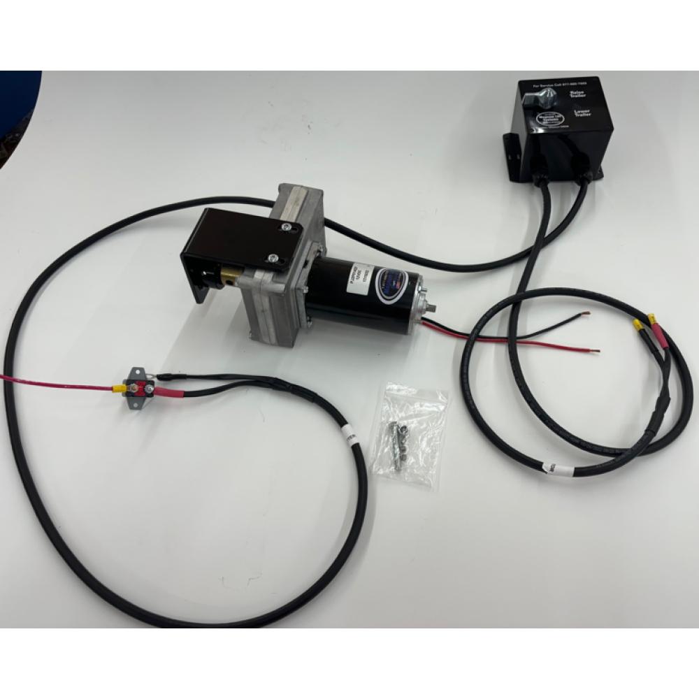 Magnum Lift Systems two-speed electric jack conversion kit for trailers, heavy-duty power jack upgrade