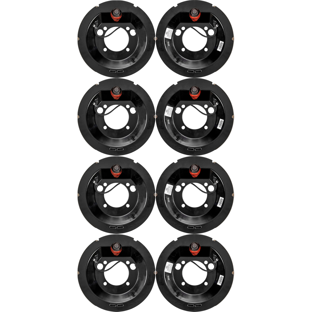 Lippert 8-Pack 12.25 x 3.38 Electric Trailer Brake Assemblies for 8K Axle