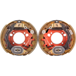 Lippert 12.25 x 3.38 Electric Trailer Brake Assembly Kit Left Right 8K 4-Bolt