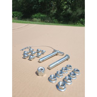 HDPB230101 Fulton Fold-Away Trailer Coupler Swing-Away Hinge Kit Bolt On 5000 lbs. Capacity 2 inch x 3 inch Fulton 2" x 3" Bolt-On Trailer Hinge Kit Fold-Away Coupler 5,000 lbs Tongue Frame