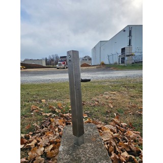 Fulton 2,500 lb Trailer Jack 15" Lift - UFINISHED No Mount No Drop Leg No Cap Fulton 2,500 lb Trailer Jack 15" Lift - UFINISHED No Mount No Drop Leg No Cap