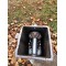Fulton 2,500 lb Trailer Jack 15" Lift - UFINISHED No Mount No Drop Leg No Cap Fulton 2,500 lb Trailer Jack 15" Lift - UFINISHED No Mount No Drop Leg No Cap
