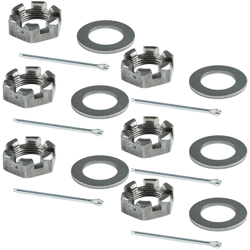 Lippert Triple-Axle 7 Inch x 1.25 Inch 2,200-lb Electric Brake and Hub Kit