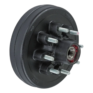 Lippert 12 x 2 Brake & Hub Assembly for 7k Axles Lippert 12 x 2 Electric Trailer Brake with Pre-Greased 8 on 6.5 Hub for 7,000-lb Axles