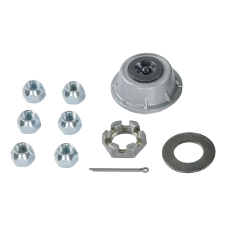 Lippert 6,000-lb Hub & Drum + Right Self-Adjusting Brake Kit Lippert 6,000-lb 12 x 2 Pre-Greased Trailer Hub & Drum with Right Self-Adjusting Brake
