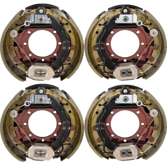 Lippert 4-Pack 12-1/4 x 5 Electric Trailer Brake Assembly for 12K-16K Axles