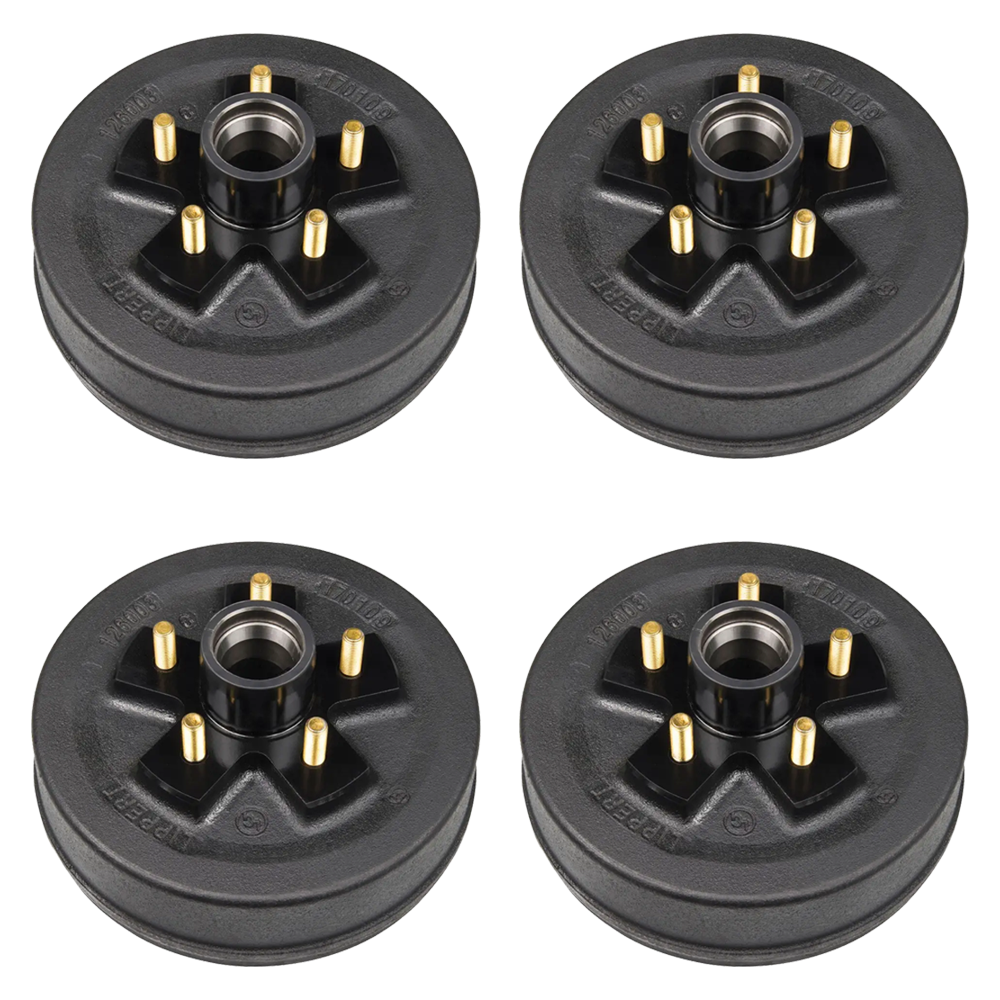 Lippert 3,500-lb tandem-axle electric brake & 10″ hub-drum kit, Dexter, AL-KO, Rockwell compatible