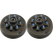 Lippert 8K electric brake assemblies (12.25 × 3.38) & threaded hubs (8‑on‑6.5, 5/8 studs) kit, Dexter / Alko compatible