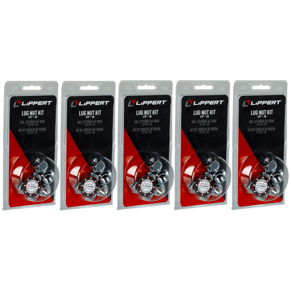 Lippert Triple-Axle 7 Inch x 1.25 Inch 2,200-lb Electric Brake and Hub Kit