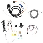 For 2022-2024 Hyundai Santa Cruz Trailer Hitch Tow PKG w/ Pro Series Pilot Brake Control + Plug & Play BC Adapter + 7-Way RV Wiring + 2" & 2-5/16" Ball & Drop Mount By Draw-Tite