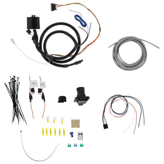 For 2022-2024 Hyundai Santa Cruz Trailer Hitch Tow PKG w/ Pro Series Pilot Brake Control + Plug & Play BC Adapter + 7-Way RV Wiring + 2" & 2-5/16" Ball & Drop Mount By Draw-Tite