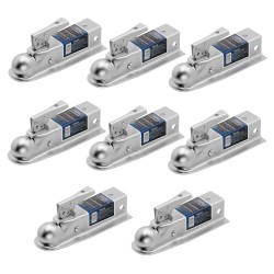 Fulton 8x 3.5K Straight Trailer Coupler for 2" Diameter Ball