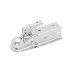 Fulton 3.5K Straight Trailer Hitch Coupler 2" Ball 2-1/2" Channel Fas-Lok