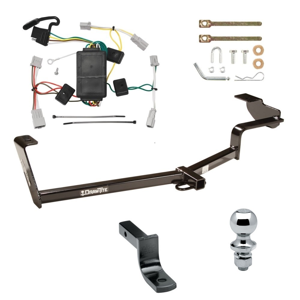 Custom Fit Trailer Hitch Draw-Bar w/ Pin/Clip Wiring Harness (Plug & Play) 1-7/8" Chrome Ball Installation Hardware Installation Instructions 247630 118420 63810 Draw-Tite Trailer Tow Hitch 06-15 Honda Civic 4 Dr. Sedan Except Hybrid and Si Comp Trailer Tow Hitch For 06-15 Honda Civic 4 Dr. Sedan Except Hybrid and Si Complete Package w/ Wiring Draw Bar and 1-7/8" Ball