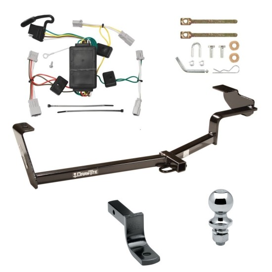 Custom Fit Trailer Hitch Draw-Bar w/ Pin/Clip Wiring Harness (Plug & Play) 1-7/8" Chrome Ball Installation Hardware Installation Instructions 247630 118420 63810 Draw-Tite Trailer Tow Hitch 06-15 Honda Civic 4 Dr. Sedan Except Hybrid and Si Comp Trailer Tow Hitch For 06-15 Honda Civic 4 Dr. Sedan Except Hybrid and Si Complete Package w/ Wiring Draw Bar and 1-7/8" Ball