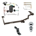 Custom Fit Trailer Hitch Draw-Bar w/ Pin/Clip Wiring Harness (Plug & Play) 2"Chrome Ball Installation Hardware Installation Instructions 247630 118420 63820 Draw-Tite Trailer Tow Hitch 06-15 Honda Civic 4 Dr. Sedan Except Hybrid and Si Complete Trailer Tow Hitch For 06-15 Honda Civic 4 Dr. Sedan Except Hybrid and Si Complete Package w/ Wiring Draw Bar and 2" Ball