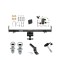 Custom Fit Trailer Hitch Draw-Bar w/ Pin/Clip Wiring Harness (Plug & Play) 1-7/8" and 2" Chrome Ball Security Lock Pin Rubber Hitch Plug Cover Installation Hardware Installation Instructions 77188 118420 3592 63820 63810 580407 2211 Reese T Reese Trailer Tow Hitch For 04-09 Mazda 3 Except w/Grand Touring LED Taillights Deluxe Package Wiring 2" and 1-7/8" Ball and Lock