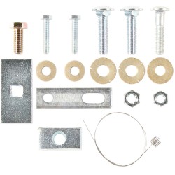 Trailer Tow Hitch Hardware Fastener Kit For 05-14 VW Volkswagen Jetta Golf 1 1/4" Towing Receiver Class 1