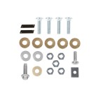 Trailer Tow Hitch Hardware Fastener Kit For 12-19 Except Abarth FIAT 500 1-1/4" Towing Receiver Class 1