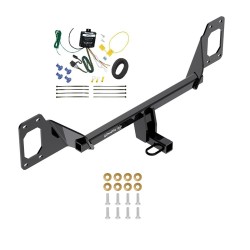 Trailer Hitch Tow Receiver w/ Wiring Harness Kit For 16-24 Honda Civic Hatchback and Coupe  Trailer Hitch Tow Receiver w/ Wiring Harness Kit For 16-24 Honda Civic Hatchback and Coupe
