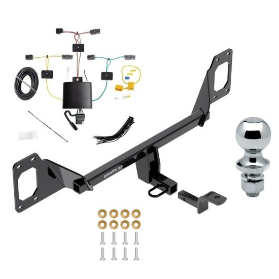 Custom Fit Trailer Hitch Draw-Bar w/ Pin/Clip Wiring Harness (Plug & Play) 1-7/8" Chrome Ball Installation Hardware Installation Instructions 249540 118859 63810 Draw-Tite Trailer Tow Hitch 21-22 Honda Civic Sedan Coupe Hatchback Complete Packa Trailer Tow Hitch For 21-23 Honda Civic Sedan Coupe Hatchback Complete Package w/ Wiring Draw Bar and 1-7/8" Ball