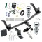 Custom Fit Trailer Hitch Draw-Bar w/ Pin/Clip Wiring Harness (Requires Splicing)1-7/8" and 2" Chrome Ball Security Lock Pin Rubber Hitch Plug Cover Installation Hardware Installation Instructions 249560 119148 63820 63810 580407 2211 Draw-Tite Trailer Tow Hitch For 17-22 Chevy Bolt EV Deluxe Package Wiring 2" and 1-7/8" Ball and Lock