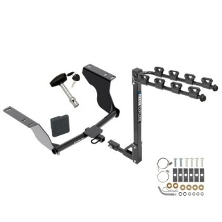 Custom Fit Trailer Hitch4 Bike Carrier Security Lock Pin Rubber Hitch Plug Cover Installation Hardware Installation Instructions 24960 1393100G 580407 2211 Draw-Tite Trailer Tow Hitch 4 Bike Rack 12-22 Subaru Impreza 4 Dr. Sedan Except WRX and WRX Sti t Trailer Tow Hitch w/ 4 Bike Rack For 12-22 Subaru Impreza 4 Dr. Sedan Except WRX and WRX Sti tilt away adult or child arms fold down carrier w/ Lock and Cover